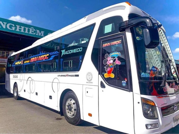 Hãng xe Minh Ngọc cung cấp dòng xe giường nằm phục vụ hành khách đi Vũng Tàu.